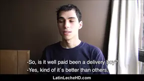 Shy Spanish Latino Twink Boy Paid For Fucking From Stranger