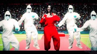 Sasha Milks Cyberbowl GONZO Parody/Rihanna Superbowl Parody