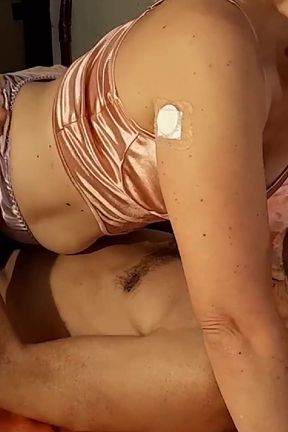 2479ss Full French Amateur, Satin Bra and Thong, Leather Pants, Stockings, Rimming, Deepthroat, Pussy Fuck, Cumshot