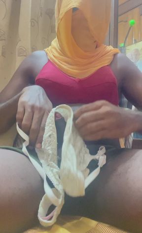 Girlfriend's Red bra