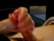 soft moaning and oily jerk off