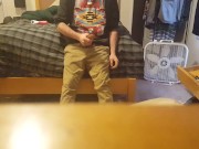 Straight Guy Fleshlight Jerk Cumshot