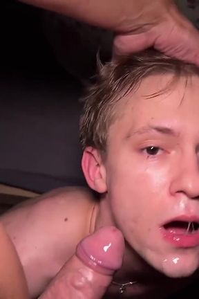 Compilation of Guys Cumming in the Ass and on the Face Part 1