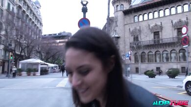 Carolina Abril gets fucked blindfolded by a stranger