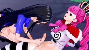 Futa one piece ruined by Perona and Nico Robin