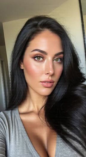 sucking cock, A MULHER DA FOTO PRATICANDO SEXO ORAL, video created by AI