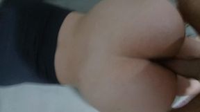 My roommate fucking me hard