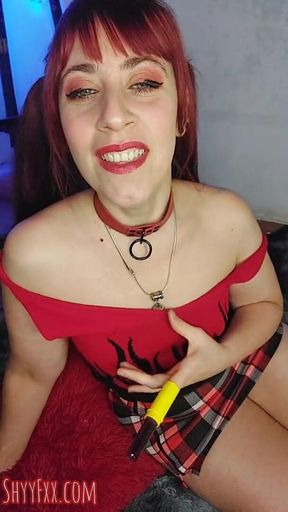 Shyyfxx Lad Os Studere Sammen! Jeg Lrer Dig Min Hemmelige Teknik Til Fjols Som Dig! JOI