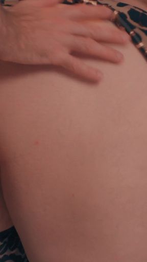 Kitchen Anal Ass to Mouth - Latina MILF in Leopard Robe Gets Fucked Hard by Skinny Stepson &amp; Cum in Coffee   Clip 1