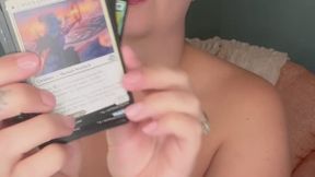 Magic the Gathering Card Opening and Destruction