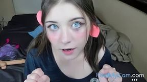 Solo Female Orgasms with Dildo and Vibrator