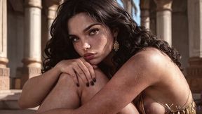 an egyptian princess opened the door to the palace for me...and her back door too, if you know what i mean...i banged this tiny slut in every hole!! [ai]