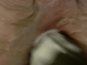 Bored at home: Toying my creamy boipussy