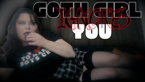 Goth Girl Ignores You