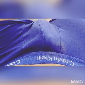 Calvin Klein Blue wetting