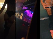 Met and fucked her in the night club right next to the dancefloor