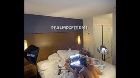 Ebony babe deepthroats BBC and squirts during hardcore fuck