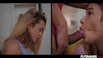 Futanari Frenzy: Hot Girls with Huge Dicks in Real-Life Anal Action
