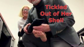 Tickled Out of Her Shell - Mura Suru Tickling Secretary Gets Nylon Tickling And Barefoot Tickling From Boss Tickler MOBILE