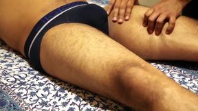 Seducing male massage