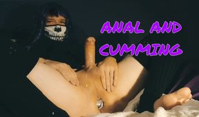 Deep anal fucking and cumming with Raven LeTrap