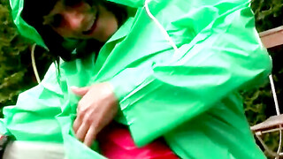 Rainy Days with Hot Wetness Debbies CoatFetish Playtime