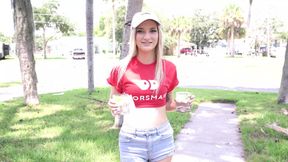 Blonde Daisy Lavoy Delivers Her Tight Pussy to A Thirsty King