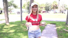 Blonde Daisy Lavoy Delivers Her Tight Pussy to A Thirsty King