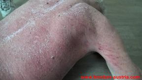poor old patient get hard punishment by cruel home help