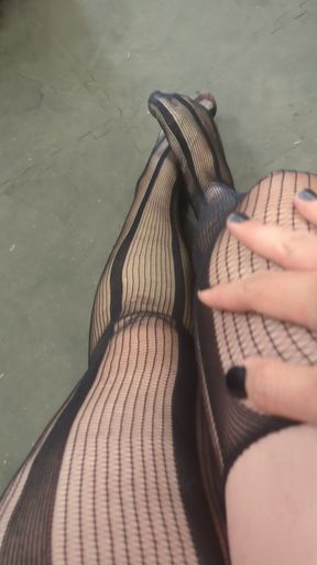 Sissy all dressed up and no one to play with