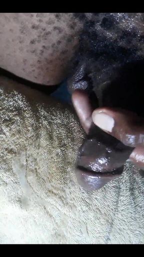 African Twink Big Black Dick After Cumming