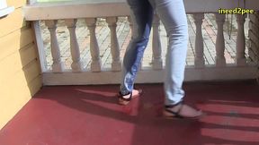 olivia kasady pissing skintight jeans omorashi
