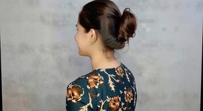 Beautiful Iranian Girl in Green Lingerie Shows Big Ass Rubs Clit Then Love Hard Fuck