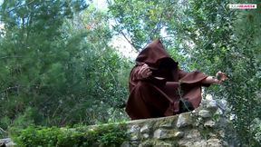 Mystical fuck in the forest gives her an orgasm explosion