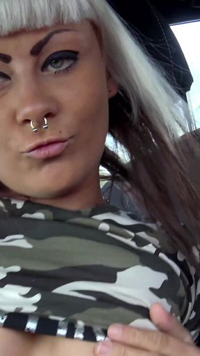 Hitchhiker Have to Pay the Ride with a Handjob