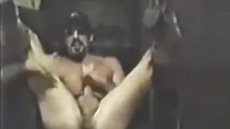 Dirty-Talking Redneck Daddy Fingers Himself and Cums Hard