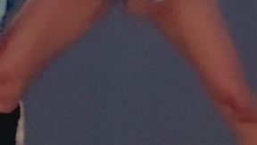 Evening Outdoor Pissing – I Peed So Much on the Street
