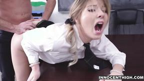 ”Amazing teen Vienna Rose screwed by her professor's huge cock”