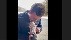 Lick my dirty nike shoes after school and then you ll choke on my dirty socks