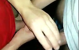 jerking off together