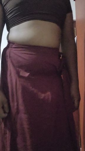 Sri Lankan Sissy Girl Ash Perera Showing Her Body   Clip 1