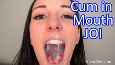 Finger Sucking JOI With Huge Sloppy Facial and Cum Play