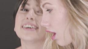 ”Lesbo babe twat licked & booty rimmed & same time”