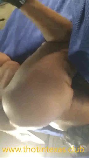 Stunning moment from &quot;Thot in Texas - POV Amateur Ebony Big Butt Creampie&quot;