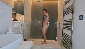 Cum join me in the shower straight guy british tattooed men fucked raw on camera