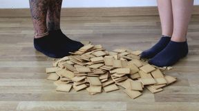 Sina & Sabrina - Biscuit Pile Crush [Close up]
