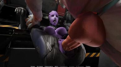 Every day she collects monster sperm in the medical bay reverse gangbang fantasy
