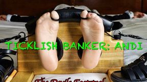 Ticklish Banker Andi