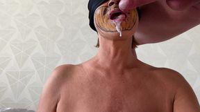 Milf pumpkin oral creampie cumshot