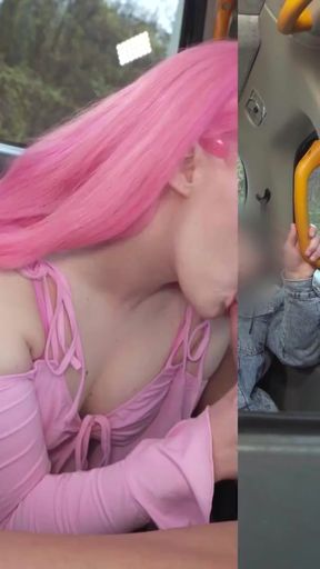 Captivating moment from &quot;Fake Taxi - Pink haired wonder fucker gets her pussy CREAMPIED&quot;